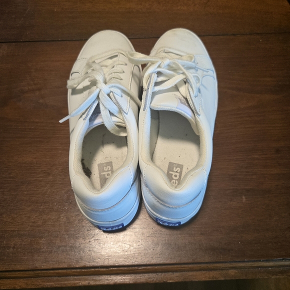 Keds Classic White Lace-Up Sneakers - Picture 6 of 10